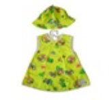 К-т д/девоч. (платье на завязках+панама)(кулир)