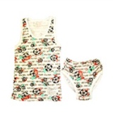 Комплект д/девоч. цветной (м-ка+тр.)(кулир)